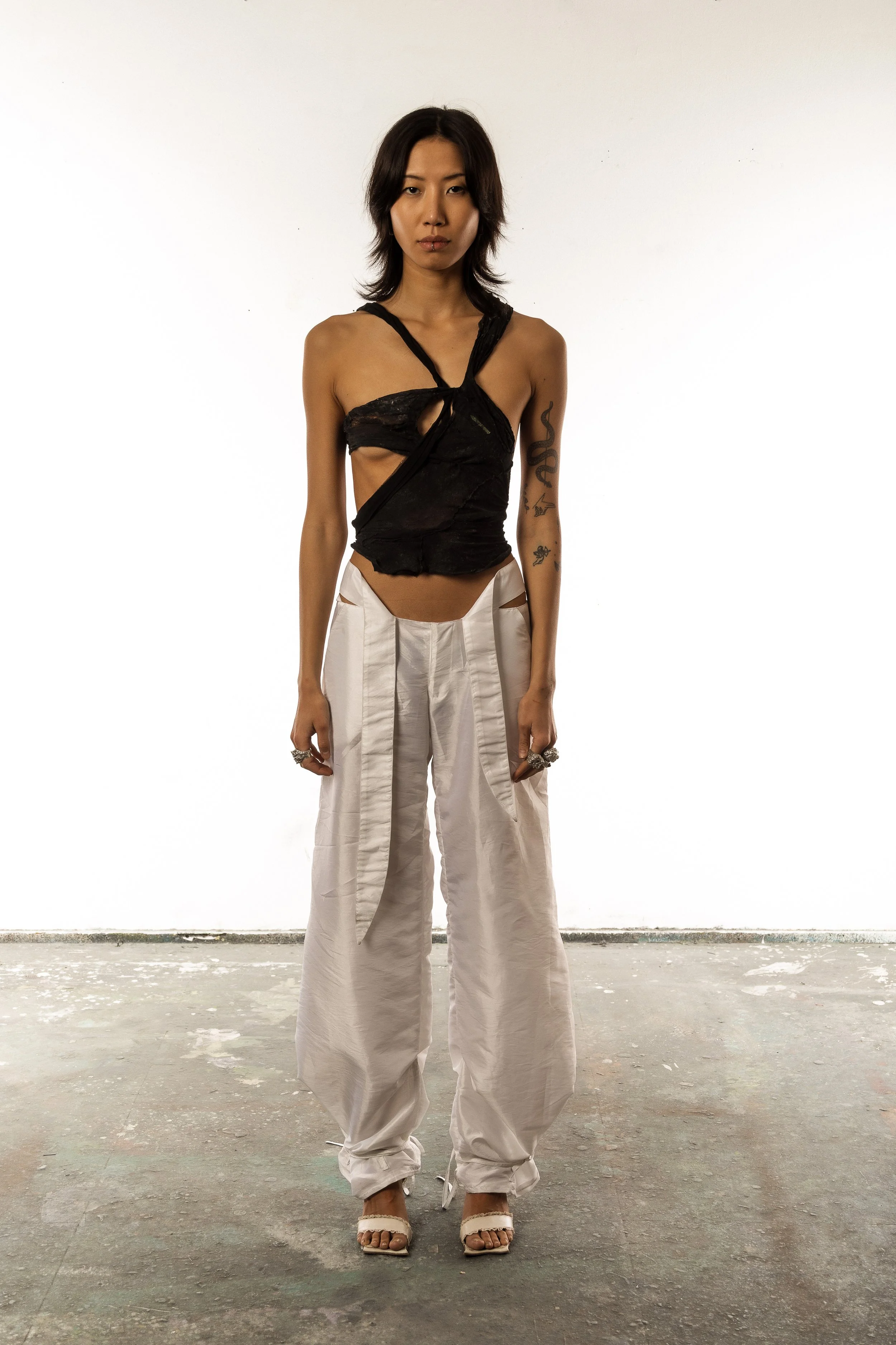 【MODERNIF】Nylon Parachute Wide Pants Shop 2024 Unisex Streetwear Parachute Pants - Anti-wrinkle